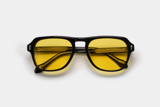 VE-12 Black Yellow Lenses